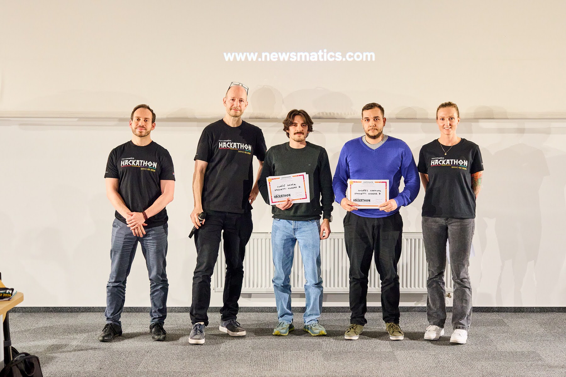 Hackathon 2nd place: Spaghetti Coders Reborn